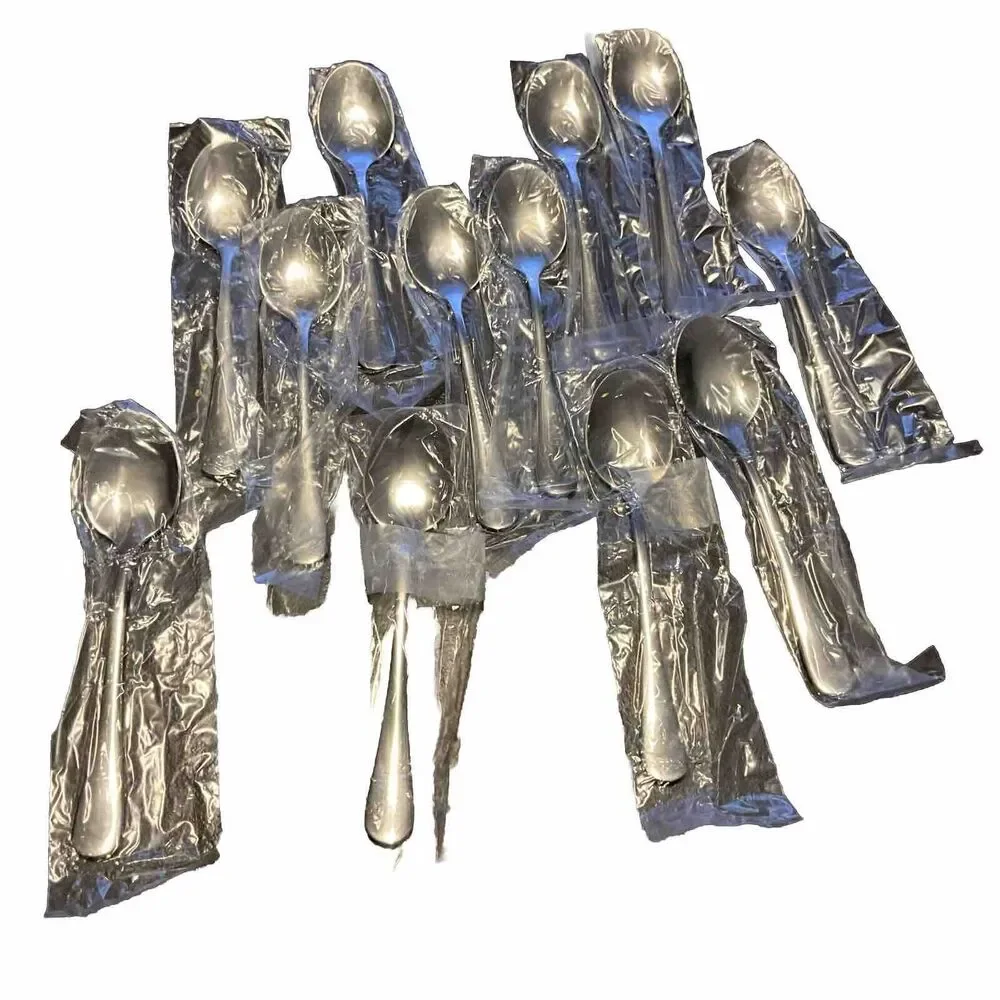 12-Piece Demitasse Espresso Spoons, 4 Inches Stainless Steel Mini Coffee Spoons